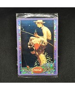 Coca Cola Holographic Prism Card (Fishing Boy) - 90s Factory Sealed - £7.01 GBP