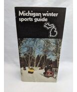 Vintage Michigan Winter Sports Guide Brochure - $22.48 CAD