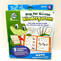 Leap Frog Prep For Success Kindergarten Math Practice Pack New Open Box - $16.56