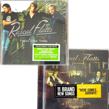 Rascal Flatts 2 CD Lot Feels Like Today 2004 Unstoppable 2009 New Sealed Country - £18.98 GBP