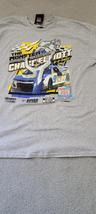 Chase Elliott #9 NAPA Chevy Dover Winner on a large Ash tee shirt - £18.09 GBP