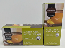 Farmer Brothers Premium Green Tea with Lemon, 6/25 ct boxes - £33.61 GBP