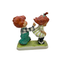 Goebel Hummel Red Head Charlot Byj 40 Little Boy And Girl Tmk 4 - £14.92 GBP