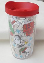 Tervis Peanuts Gang Christmas Scenes Design Wrap 16-oz Tumbler w/Lid - £15.54 GBP