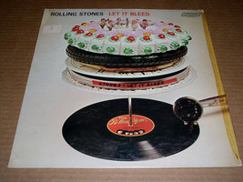 The Rolling Stones Let It Bleed Record Album Vinyl Vintage London Label - £19.92 GBP