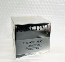 Lancome Energie De Vie Illuminating &amp; Purifying Exfoliating Mask 75 ml / 2.6 oz - £32.64 GBP