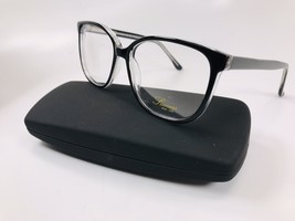 New Designer Inspired SUCCESS SS-122 Black on Crystal Eyeglasses 53mm w/... - $39.55