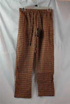 NWT DDILKE Boys Plaid Pajama Pants Brown and Orange Check Style XL - £12.12 GBP