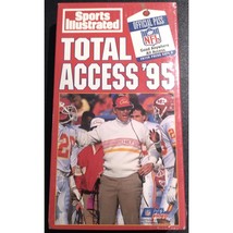 1995 NFL Films Sports Illustrated Total Access Football VHS Cassette New... - £3.91 GBP