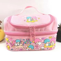 Sanrio hello kitty  cartoon double-layer insulated lunch box bag student lunch b - £24.00 GBP
