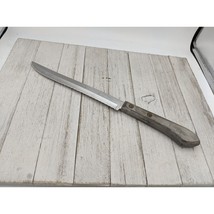 Oneida Deluxe 137 Stainless Steel 8” Blade Slicing Knife Wood Handle 13 1/4&quot; - £11.75 GBP