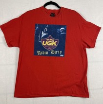 Ridin&#39; Dirty UGK Underground Kingz Promo Vintage T Shirt X-Large - $12.73