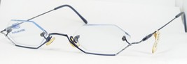 Vintage SAFILO TEAM 7863/D M4M BLUE SILVER UNIQUE RARE EYEGLASSES 46-21-... - $116.11