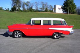 1957 Chevrolet 210 station wagon | 24x36 inch poster | classic vintage car - £16.17 GBP