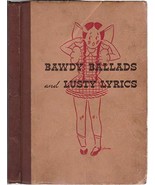 1935 Vtg Bawdy Ballads Lusty Lyrics Humor Drinking Gin Retro Illustrated... - $106.76 CAD