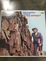 TEX RITTER The Friendly Voice of (Capitol) 12&quot; Vinyl Record Album LP Original - £3.71 GBP