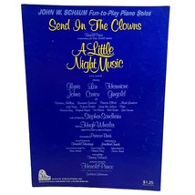 Send In The Clowns Sheet Music From A Little Night Music Stephen Sondheim EASY - £11.88 GBP