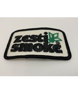 Zesti Smoke Patch Vintage Food Advertising Sew On Rectangular - €10,27 EUR