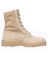 MCRAE HOT WEATHER MILSPEC DESERT TAN COMBAT BOOTS VIBRAM SOLES 4.5 W 4 1... - $893.29 MXN