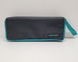 Vintage Case Logic Soft Nylon Black Blue Portable 15 Cassette Tape Holder - £11.79 GBP