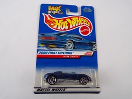 Van / Sports Car / Hot Wheels Mattel Wheels 2000 First Editions MX48 Turbo #H5 - £7.95 GBP