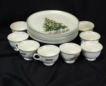 Salem Christmas Eve Snack Plates and Cups Lot of 8 each - $97.02