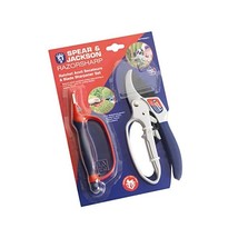 Spear &amp; Jackson Razorsharp Ratchet Secateurs &amp; Sharpener Set  - £31.85 GBP