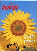 British Airways High Life Magazine August 1994 Summer Pleasures - $19.80