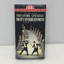 VHS That&#39;s Entertainment Part II Fred Astaire Gene Kelly Musical - £16.02 GBP