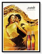 Mambo Perfume by Liz Claiborne Print Ad Vintage 2002 Magazine Advertisem... - $9.70