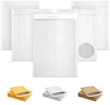 Kraft Bubble Mailer 8.5 x 11 Inch Pack of 25 White Padded Envelopes - $29.67