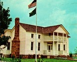 Will Rogers Birthplace Oologah Oklahoma OK UNP Vtg Chrome Postcard P8 - $2.92