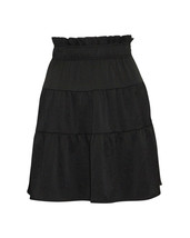 Ba&amp;Sh Ruffy Tiered Skirt In Polyester Women Black Size 0 - $165.30