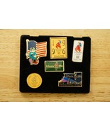 Vintage 1996 Atlanta Olympics Lot 6 Souvenir Advertising Pins - €16,86 EUR