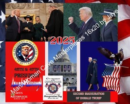 Second inauguration of Donald Trump 2025 16X20 Poster - $420.75