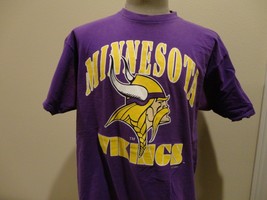 Vtg 90&#39;s Purple Minnesota Vikings #80 Cris Carter Nfl Jersey Shirt Adult XL Rare - £20.77 GBP