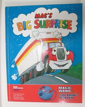 Vintage 1982 Texas Instruments Mac&#39;s Big Surprise Magic Wand Reader Book - £35.97 GBP