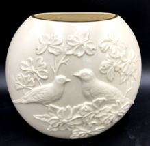 Lenox Four Seasons Vase Collection SPRING Dove Dogwood Ivory 8&quot; - £19.33 GBP