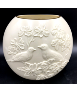 Lenox Four Seasons Vase Collection SPRING Dove Dogwood Ivory 8&quot; - £18.75 GBP