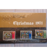 1971 ROYAL MAIL PRESENTATION PACK CHRISTMAS MINT STAMPS PACK NUMBER 35 - $5.33 CAD