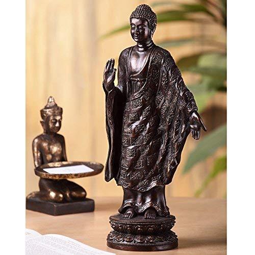 Decorative Showpiece of Resin Standing Buddha by SPI-HOME - $37.61