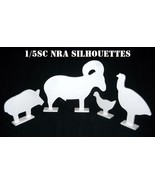 Magnum Target 1/5sc NRA/IHMSA Metallic Silhouette Targets - 4pc Small Bo... - $68.68 CAD