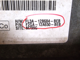 15-16-17-18 FORD EDGE  3.5L  / ENGINE CONTROL  COMPUTER image 2