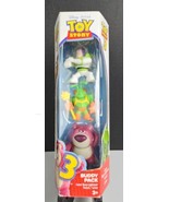 Toy Story 3 Buddy Pack Laser Buzz Lightyear, Twitch, &amp; Lotso Disney Pixa... - £15.54 GBP