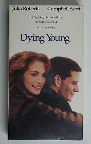 Dying Young VHS VCR Tape 111 Minute Movie 1991 Video Julia Roberts  - $4.32