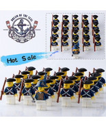 21pcs/set Marines Corps Army American War of Independence Minifigures Block - £26.27 GBP