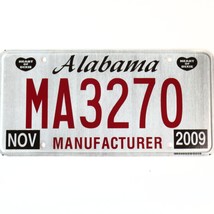 Untagged United States Alabama Heart of Dixie Manufacturer License Plate MA3270 - £13.13 GBP