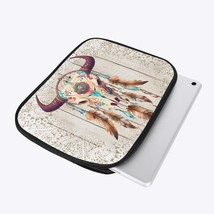 iPad Sleeve - Western -Boho Skull, awd-223 - £25.44 GBP