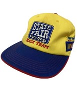 Vintage State Fair Brand Corn Dogs Cap Hat Nascar Racing Team Adjustable - £19.90 GBP