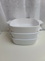 Corningware 3 Frost White Casserole 1-Qt - $830.05 MXN